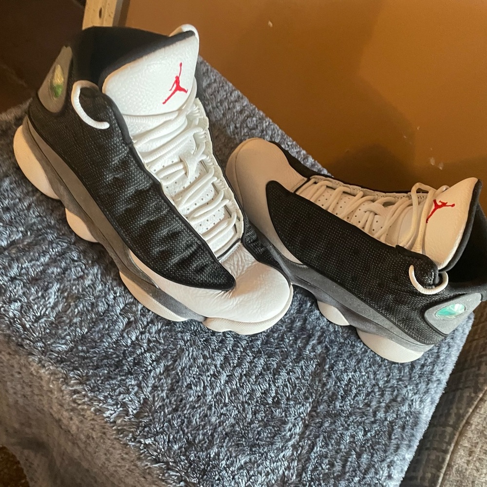 Men’s Air Jordan 13 Retro Black Flint - Picture 3 of 4